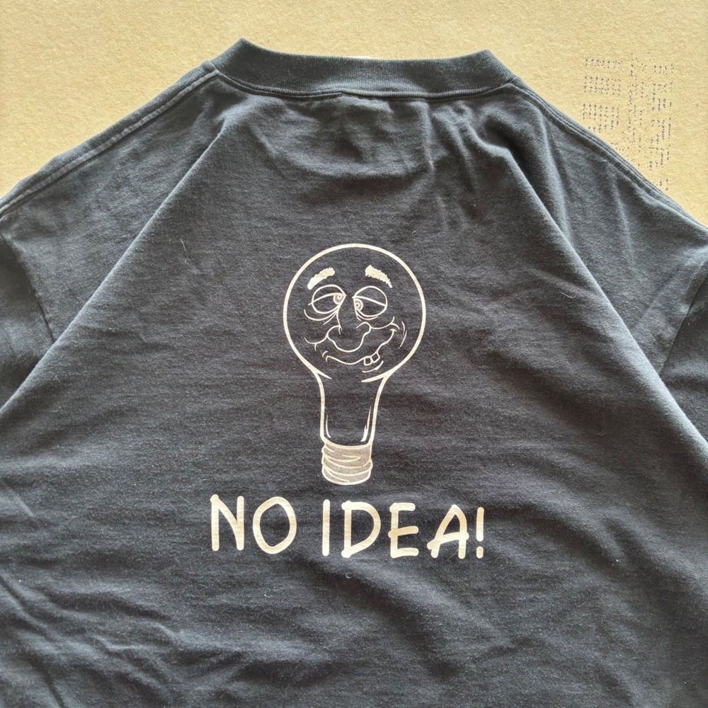 Vintage No Idea Graphic Niche‎ Art tee